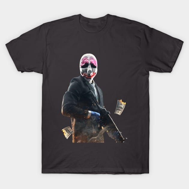 Hoxton (Payday 2) T-Shirt by Lonebacon12